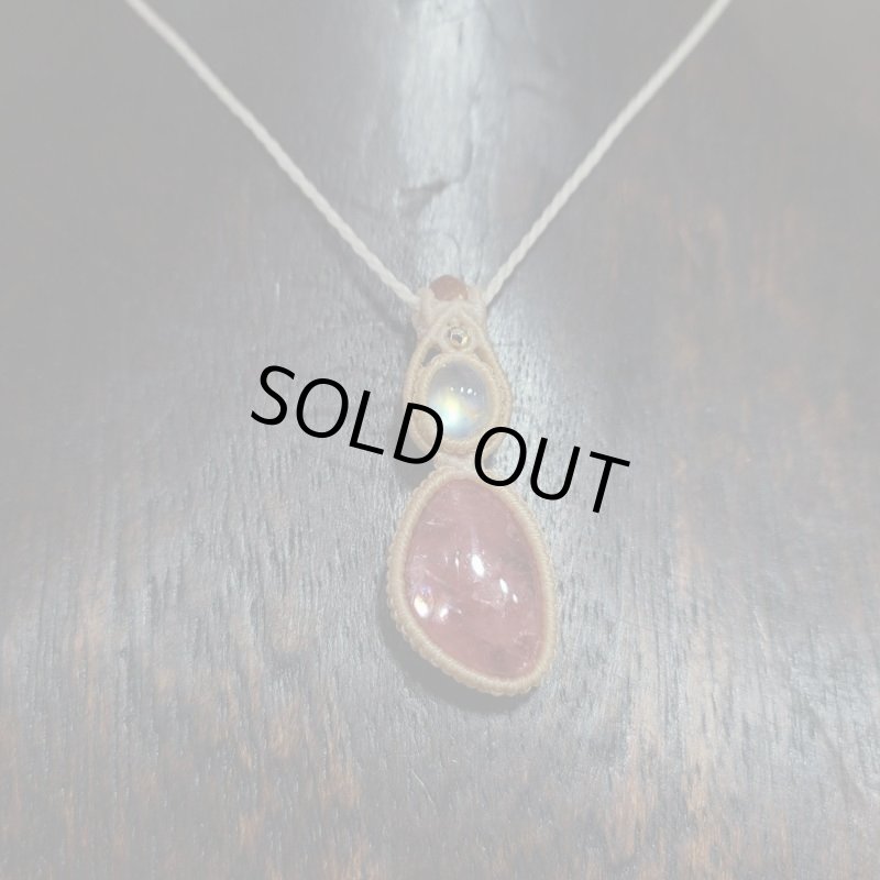 画像5: ☆4/16UP☆美しい透明度の高いインカローズ：ロードクロサイト：女性を磨く：地球のピンク色:先生作品：フラミンゴダンシング (5)