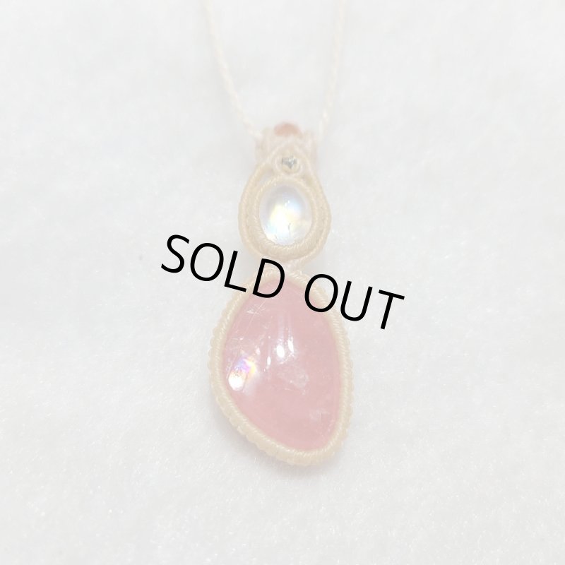 画像7: ☆4/16UP☆美しい透明度の高いインカローズ：ロードクロサイト：女性を磨く：地球のピンク色:先生作品：フラミンゴダンシング (7)