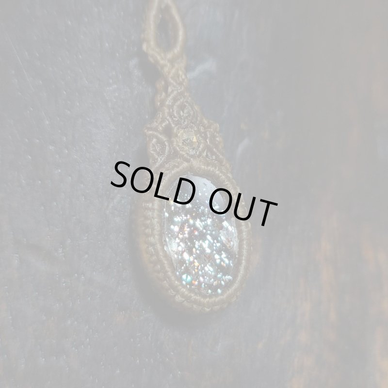 画像4: ☆04/16UP☆超ハイクオリティ太陽の輝きサンストーン：近年大変希少な天然石です：キラキラのらめがとてもきれいです：星今宵 (4)