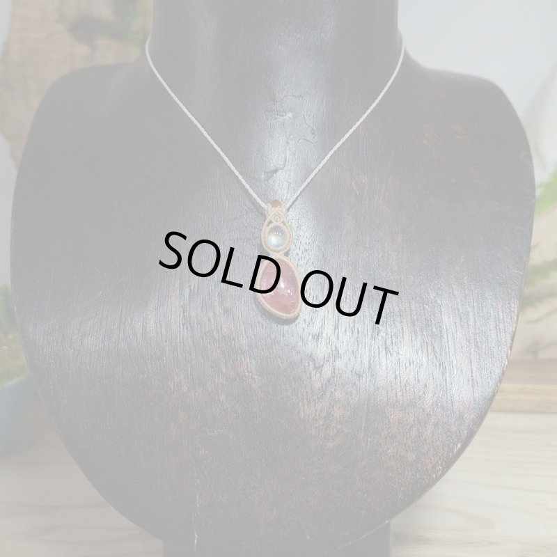 画像4: ☆4/16UP☆美しい透明度の高いインカローズ：ロードクロサイト：女性を磨く：地球のピンク色:先生作品：フラミンゴダンシング (4)