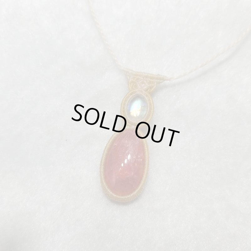 画像6: ☆4/16UP☆美しい透明度の高いインカローズ:ロードクロサイト:女性を磨く:地球のピンク色:先生作品:フラミンゴダンシング2 (6)