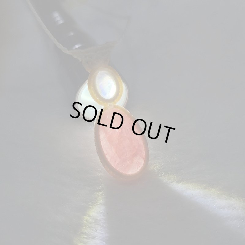 画像8: ☆4/16UP☆美しい透明度の高いインカローズ:ロードクロサイト:女性を磨く:地球のピンク色:先生作品:フラミンゴダンシング2 (8)