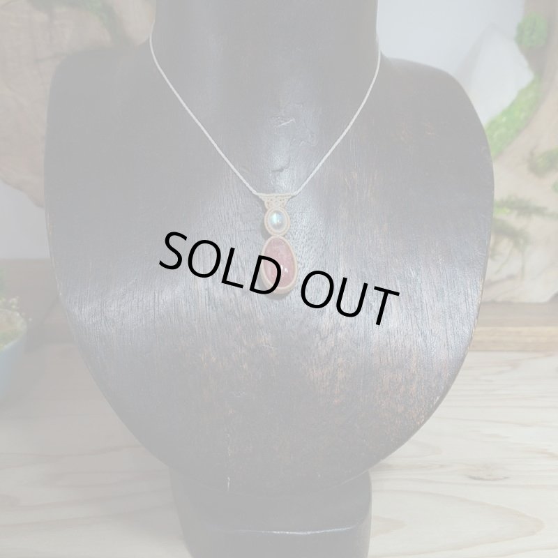 画像4: ☆4/16UP☆美しい透明度の高いインカローズ:ロードクロサイト:女性を磨く:地球のピンク色:先生作品:フラミンゴダンシング2 (4)