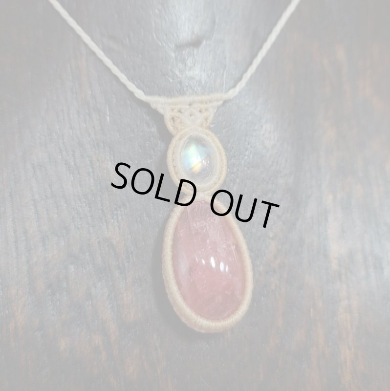 画像5: ☆4/16UP☆美しい透明度の高いインカローズ:ロードクロサイト:女性を磨く:地球のピンク色:先生作品:フラミンゴダンシング2 (5)