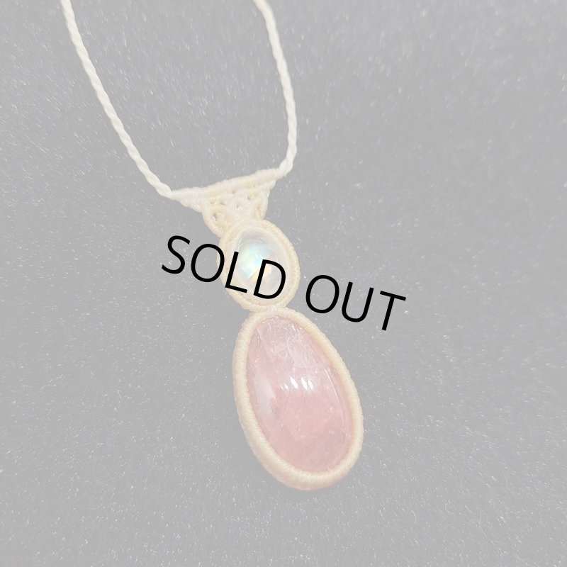 画像9: ☆4/16UP☆美しい透明度の高いインカローズ:ロードクロサイト:女性を磨く:地球のピンク色:先生作品:フラミンゴダンシング2 (9)