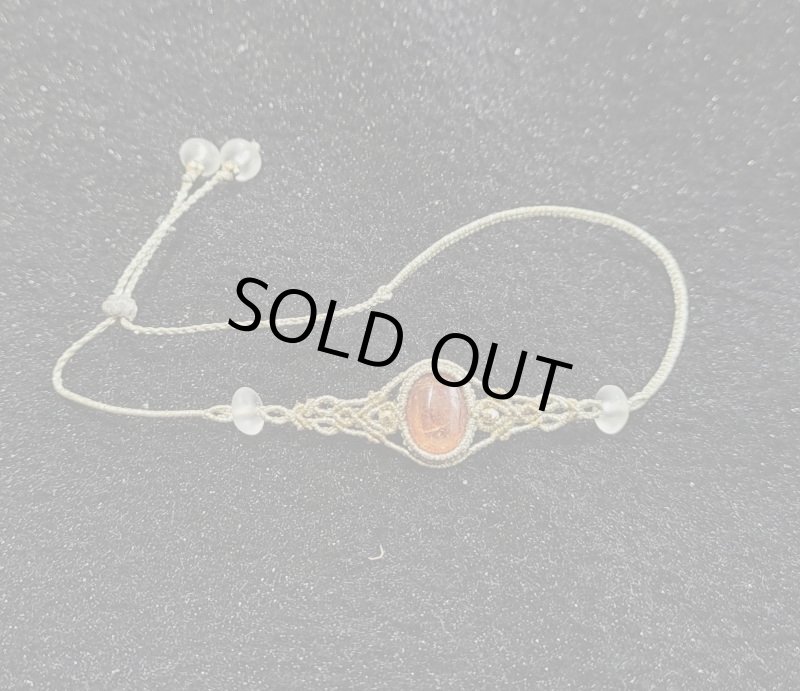 画像5: ☆08/10UP☆金と銀の紐でゴージャス。選び抜いた最高品質のサンストーン:8月満月先生作品:太陽の時代 (5)