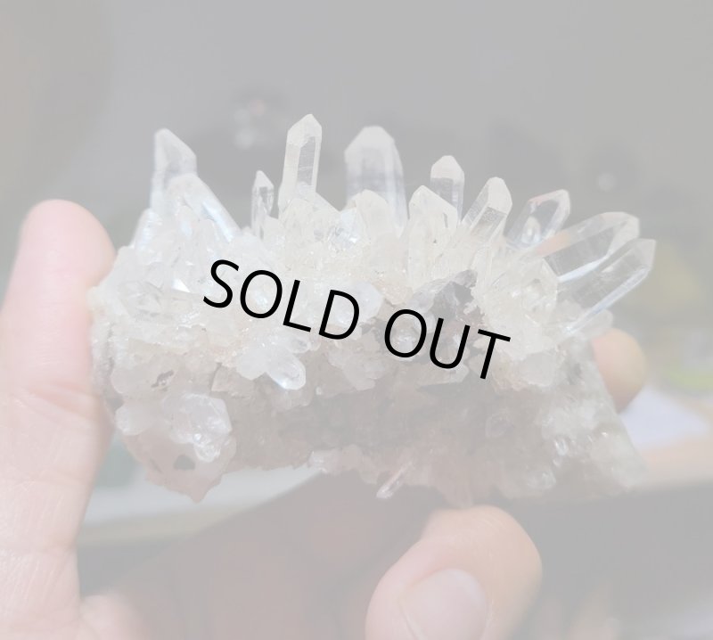 画像2: ☆09/09UP☆インド産:ヒマラヤ水晶:月のかけら選別コレクション原石シリーズ:世界の鉱物特集:クリスタルの地図 (2)