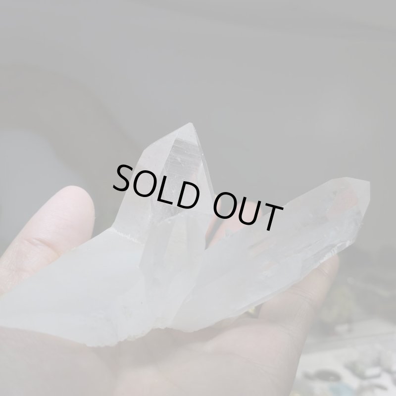 画像3: ☆09/09UP☆インド産:ヒマラヤ水晶:月のかけら選別コレクション原石シリーズ:世界の鉱物特集:3本の矢2 (3)