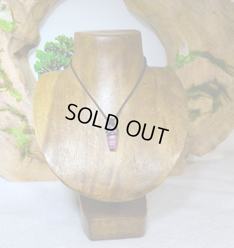 画像2: ★09/09UP★ナチュラルパープルスターサファイヤ/ルビー。大振りぷっくり奇跡の原石。蛍光鉱物月のかけら×× MAMPUKU  STONE コラボ：火星のかけら2 (2)