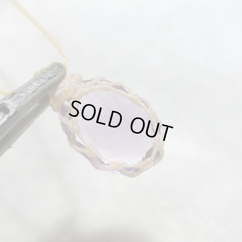 画像5: ☆09/09UP☆アメジストファセット:小粒デザイン:ラベンダーパープル:紫の鼓動3 (5)