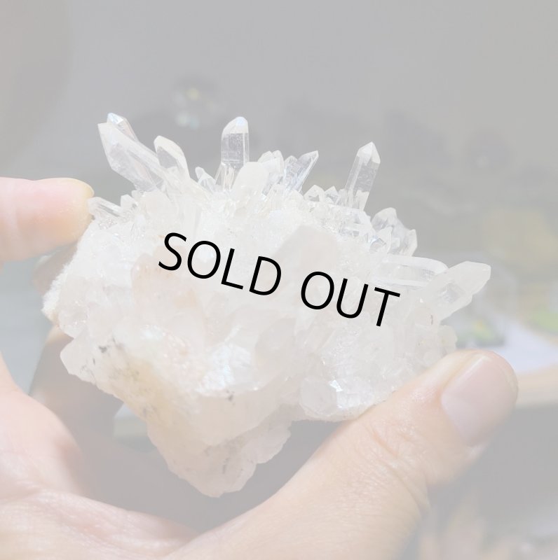 画像3: ☆09/09UP☆インド産:ヒマラヤ水晶:月のかけら選別コレクション原石シリーズ:世界の鉱物特集:クリスタルの地図 (3)