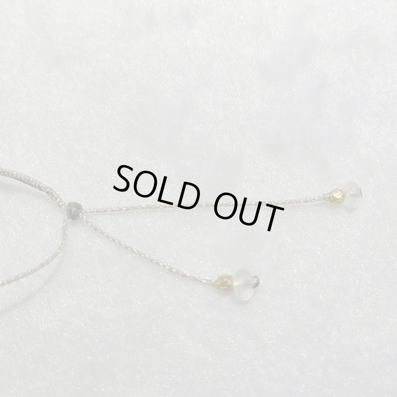 画像4: ☆09/09UP☆金と銀の紐でゴージャス。選び抜いた最高品質の青色にムーンストーン：9月満月先生作品：星と十五夜の晩餐1 (4)