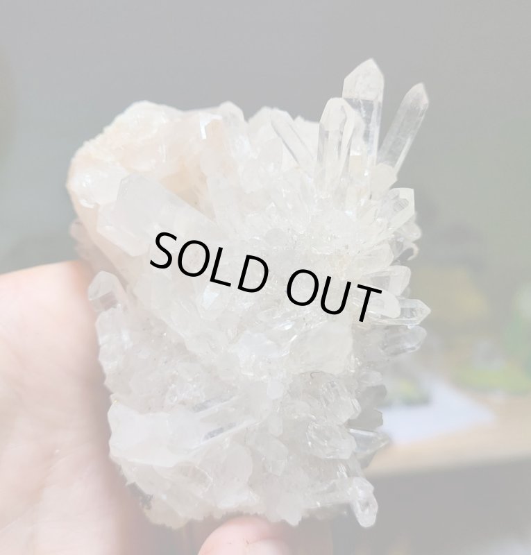 画像4: ☆09/09UP☆インド産:ヒマラヤ水晶:月のかけら選別コレクション原石シリーズ:世界の鉱物特集:クリスタルの地図 (4)