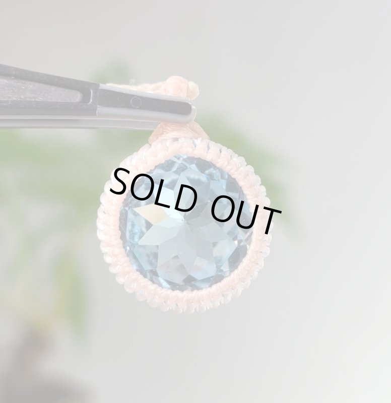 画像3: ☆11/05UP☆ハイクオリティカット:ブルートパーズ:お花が咲く:ウォーターフラワー (3)