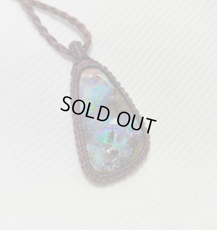 画像4: ☆11/05UP☆オーストラリア産ボルダーオパール登場：オパールの奇跡：ディジュリドー４ (4)