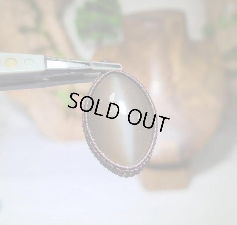 画像3: ☆11/05UP☆:ブラックムーンストーン。キャッツアイ:星のさえずり:ダークプラネット (3)