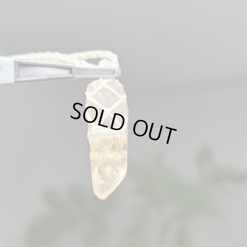 画像2: ☆11/05☆ザンビア産非加熱シトリン:ポイント:mampukuコラボ:べっこう飴ちゃん2 (2)