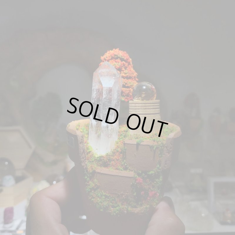 画像3: ☆11/23☆秋の実りのお庭シリーズ：EternalWing×月のかけらコラボ作品：月のかけら原石コレクション：実りのお庭9 (3)