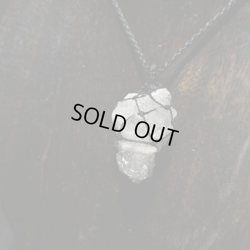 画像3: ☆04/05UP☆アポフィライト:原石ネックレス:インド産 (3)