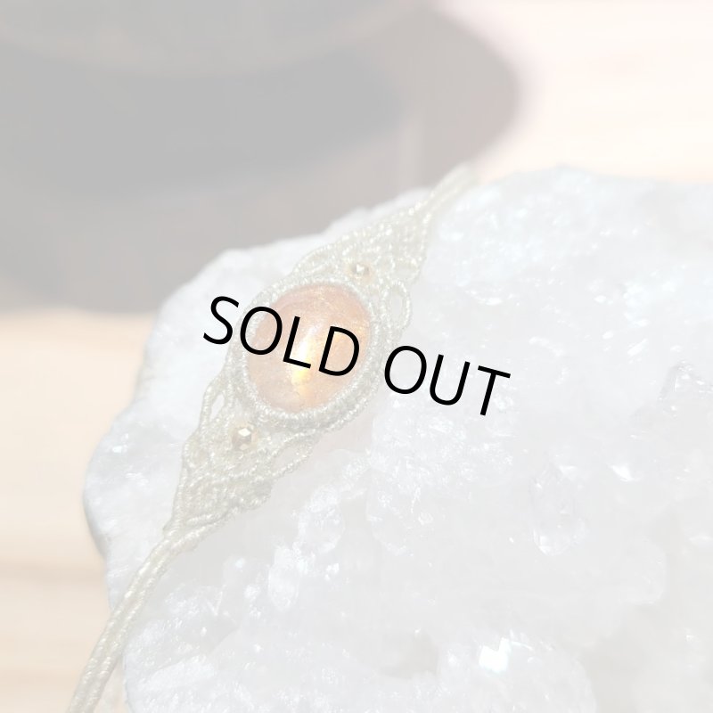 画像3: ☆04/05UP☆先生作品：金と銀の編み込みの世界。選び抜いた最高品質のサンストーン：星のダンシング6 (3)