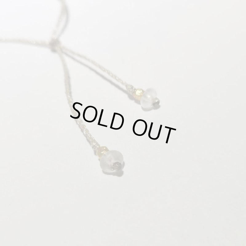 画像4: ☆04/05UP☆先生作品：金と銀の編み込みの世界。選び抜いた最高品質のサンストーン：星のダンシング6 (4)