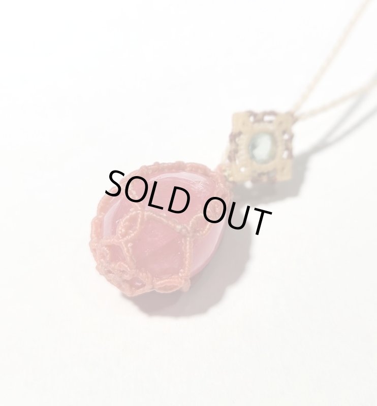 画像2: ☆07/01UP☆美しい透明度の高いロードクロサイト：女性を磨く：ダイアナマリアフローライト：情熱のエッグ (2)