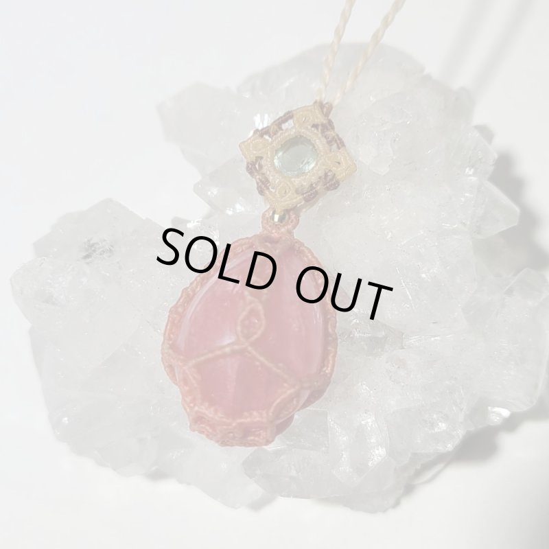 画像3: ☆07/01UP☆美しい透明度の高いロードクロサイト：女性を磨く：ダイアナマリアフローライト：情熱のエッグ (3)