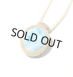 高品質　お月型ラリマー　ペンダント　ネックレス　2-11 ラリマーペンダントトップ〈月形ペンダントトップ〉 | 石の魔法