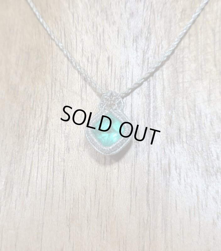 画像4: ☆07/01UP☆:エメラルドファセット:ハイクオリティ:先生作品:マイクロマクラメ:エメラルドの心 (4)