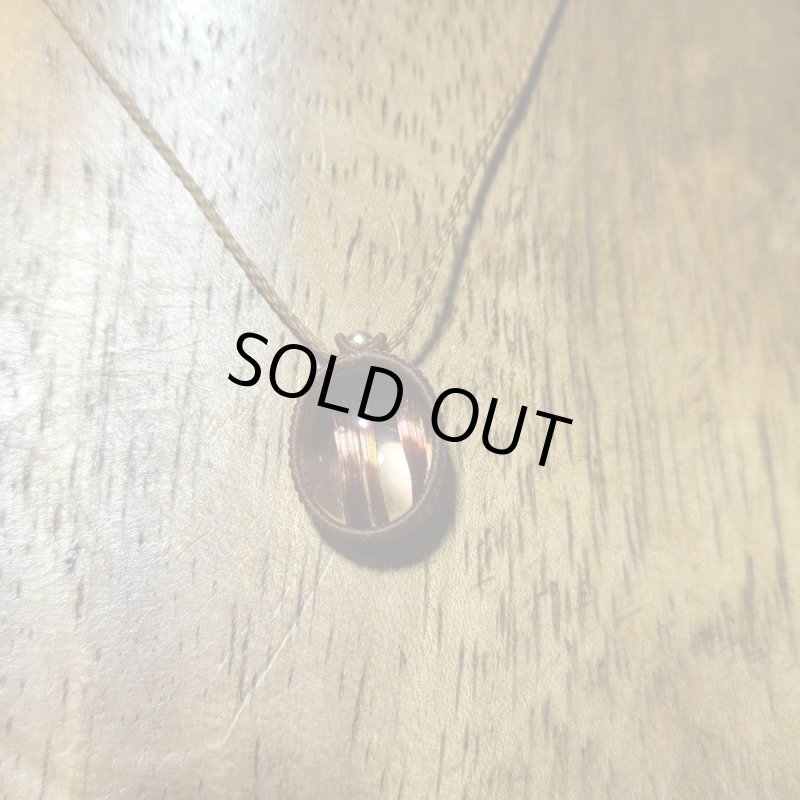 画像3: ☆07/27UP☆：ゴールデンレッドルチルクォーツ：ハイクオリティ：先生作品：マクラメジュエリー；アルデバラン6 (3)