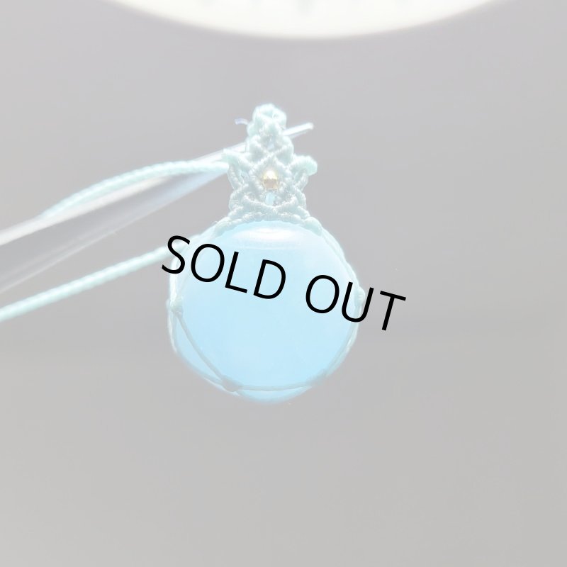 画像4: ☆07/27UP☆アクアマリンボール:先生作品:水色の宝石:3月誕生石:あなたに潤いを与えてくれます:2023夏物語 (4)