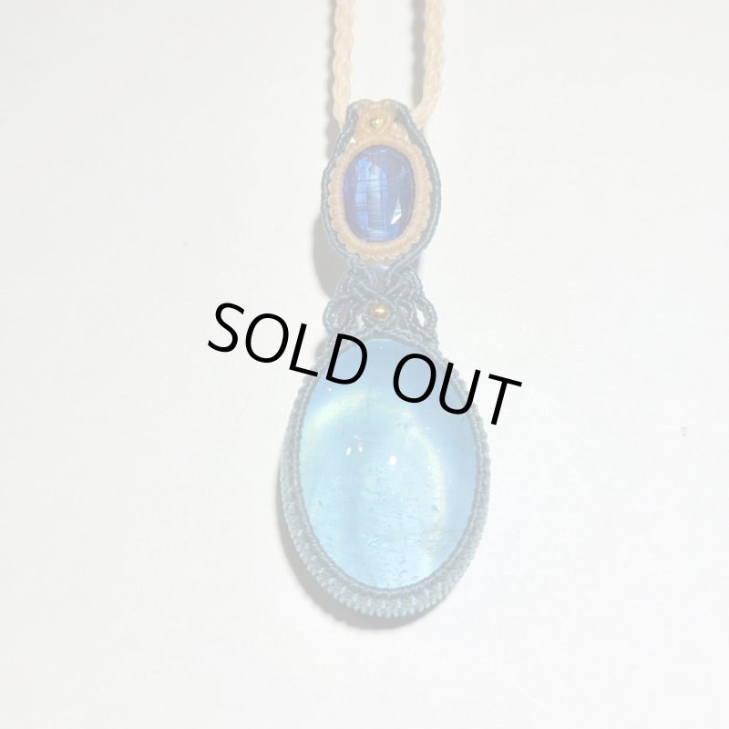 画像5: ☆07/27UP☆満月セール：アクアマリン×ヒマラヤカイヤナイト：青い石詰め合わせ：最高品質：シンクロニシティ (5)