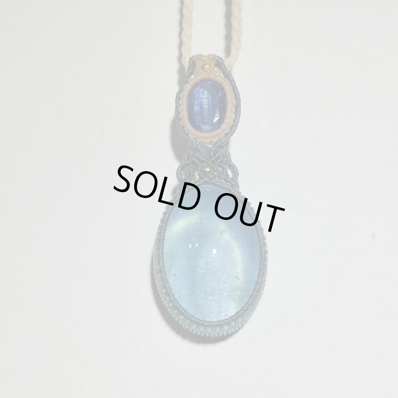 画像4: ☆07/27UP☆満月セール：アクアマリン×ヒマラヤカイヤナイト：青い石詰め合わせ：最高品質：シンクロニシティ (4)