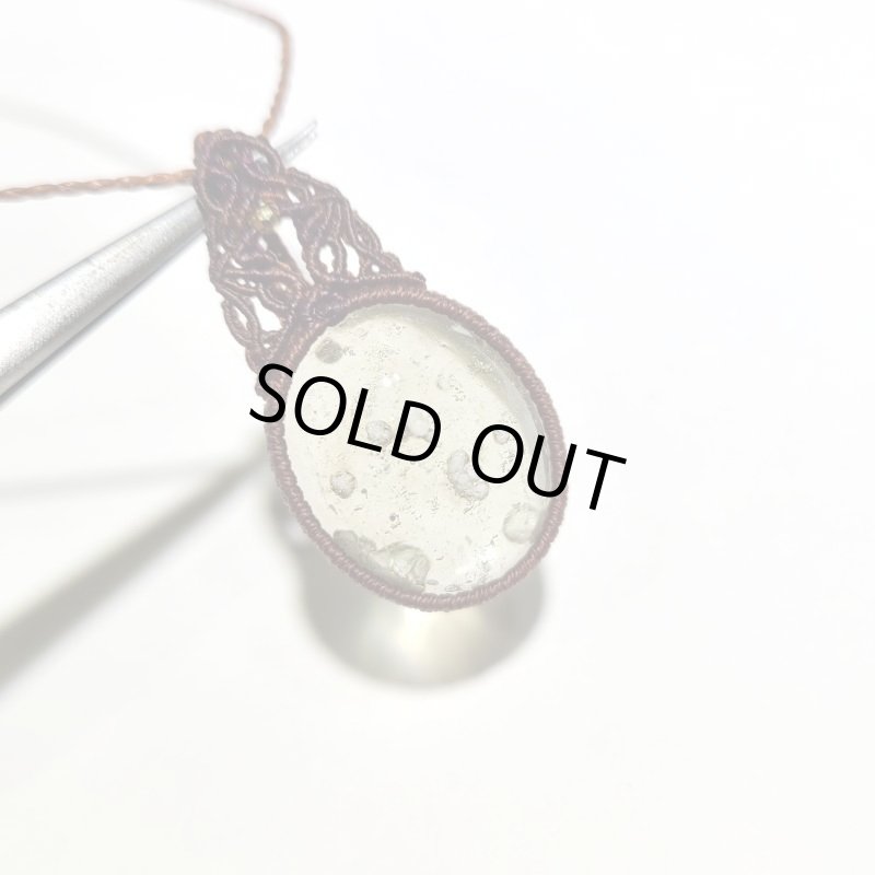 画像2: ☆2/01UP☆：リビアングラス：激レア：クリストバライト：先生作品：小惑星5 (2)