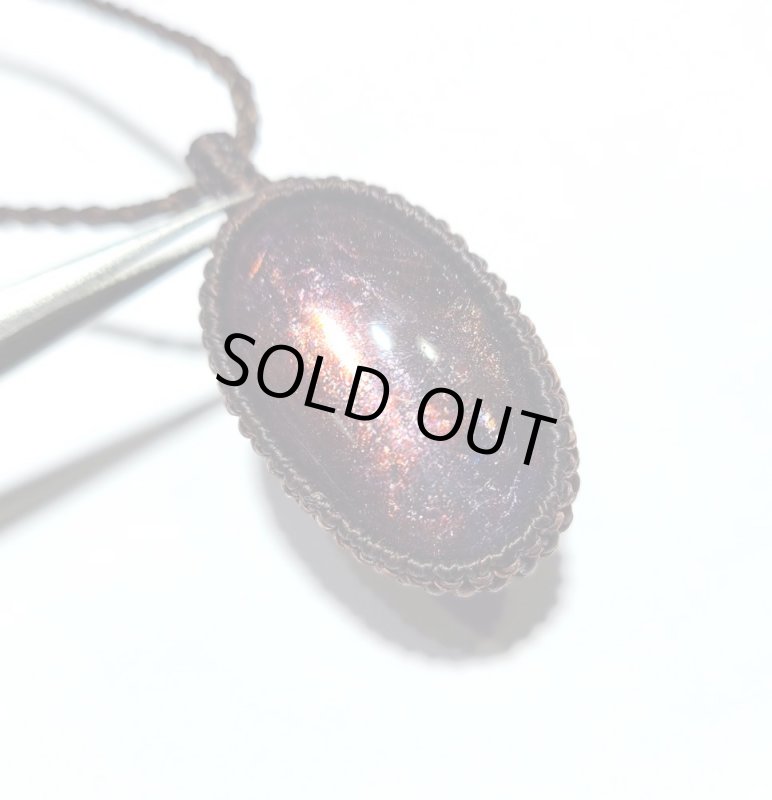 画像2: ☆09/29UP☆初登場アイオライトサンストーン：ピンクレッドファイヤー：最高級：ナチュラル：秘蔵品：ピーコックマイン (2)