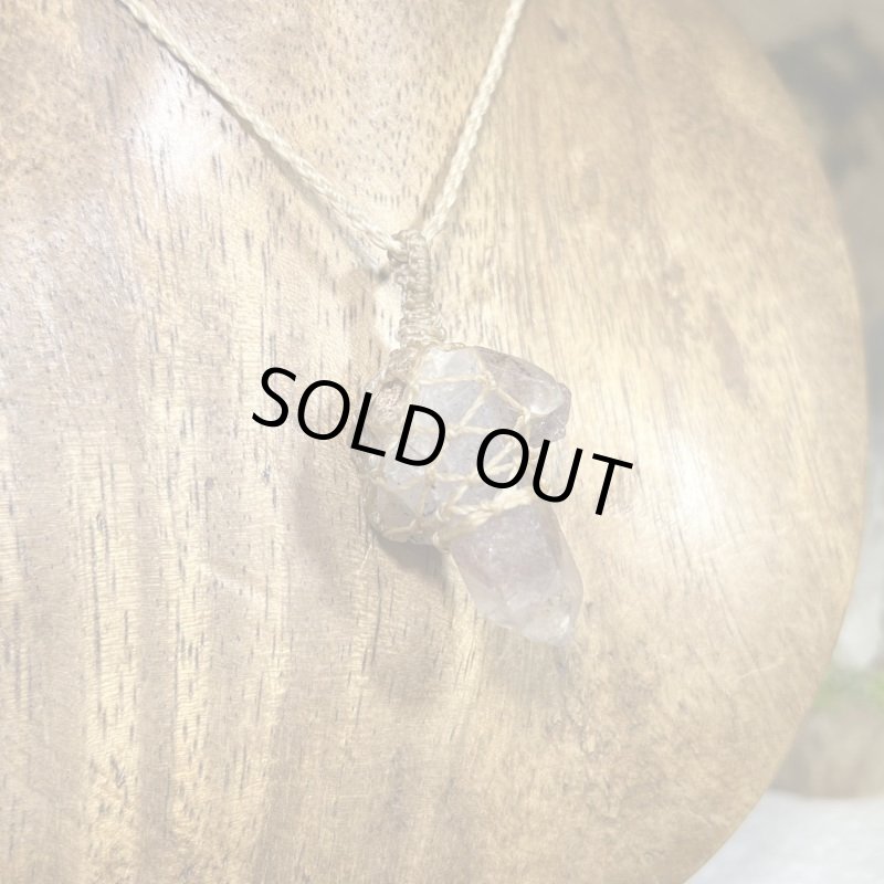 画像3: ☆10/26UP☆奇跡のファイヤークォーツ原石ポイント水晶：大変珍しい激レアな水晶：ファントム：火の誠3 (3)