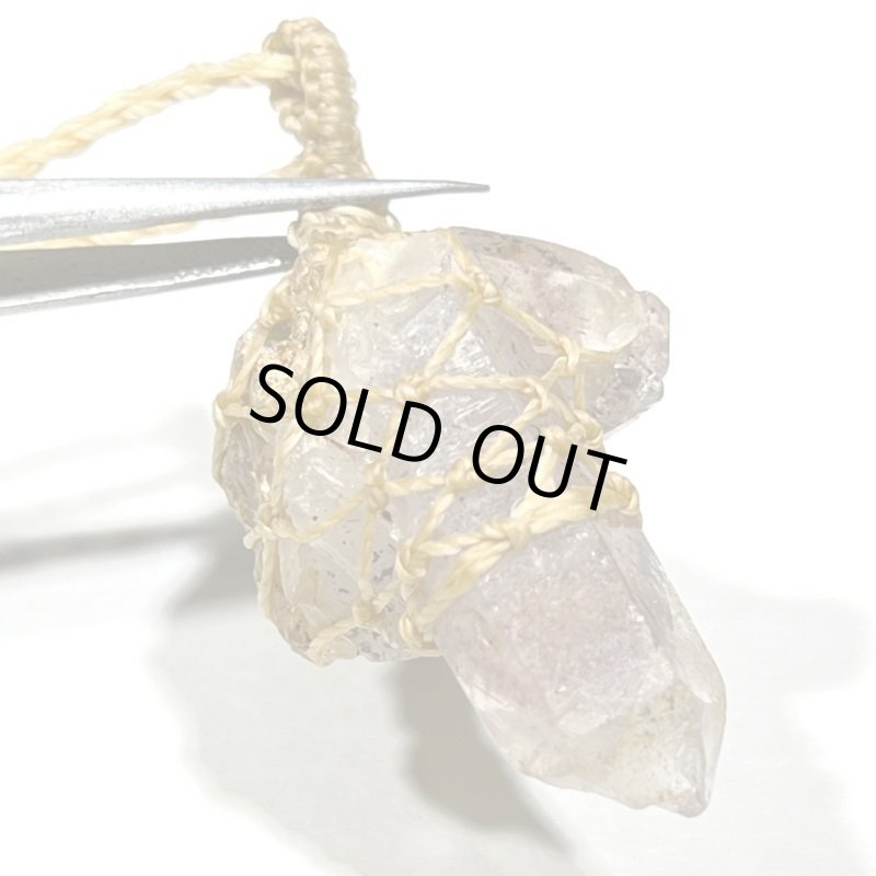 画像2: ☆10/26UP☆奇跡のファイヤークォーツ原石ポイント水晶：大変珍しい激レアな水晶：ファントム：火の誠3 (2)