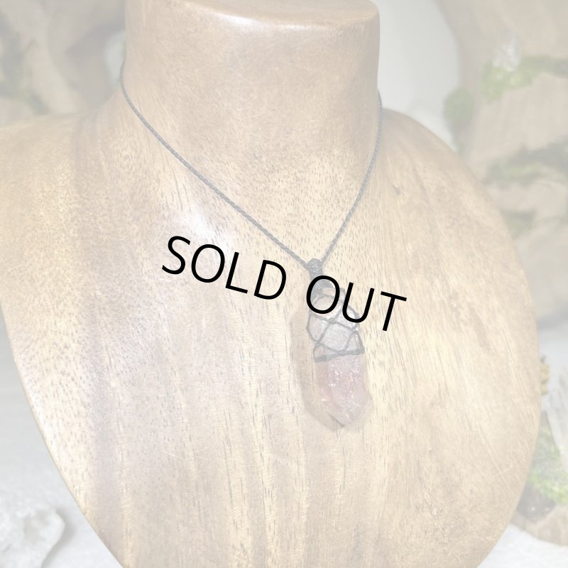 画像5: ☆10/26UP☆奇跡のファイヤークォーツ原石ポイント水晶:大変珍しい激レアな水晶:ファントム:火の誠1 (5)