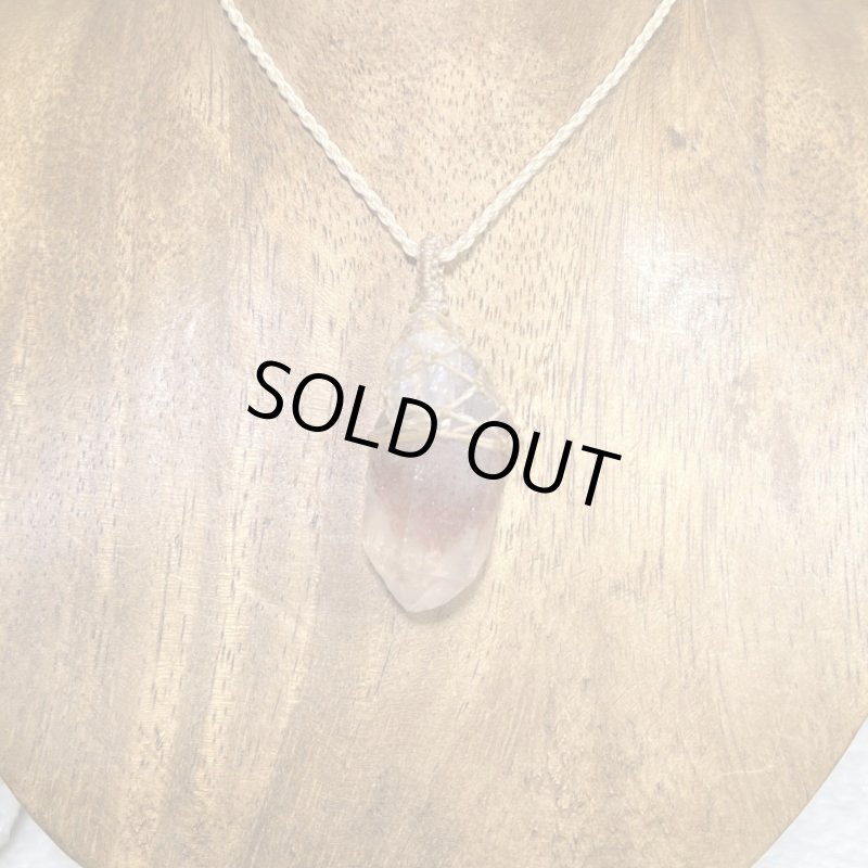 画像3: ☆10/26UP☆奇跡のファイヤークォーツ原石ポイント水晶：大変珍しい激レアな水晶：ファントム：火の誠2 (3)