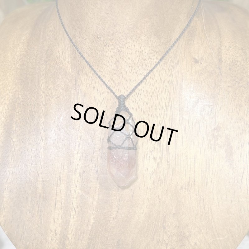 画像4: ☆10/26UP☆奇跡のファイヤークォーツ原石ポイント水晶:大変珍しい激レアな水晶:ファントム:火の誠1 (4)