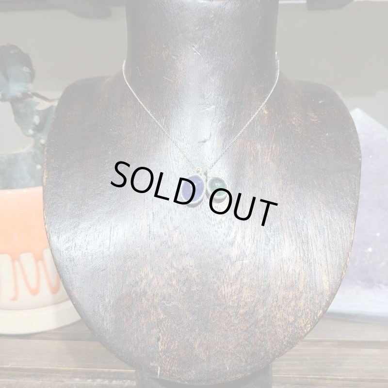 画像5: ☆12/14UP☆ 2個着け：ハイクオリティタンザナイト×ダイアナマリアフローライト：先生作品：美しいコラボ：カケラーの夕べ3 (5)