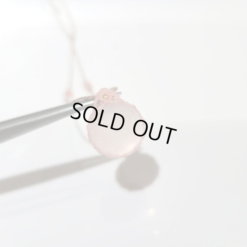 画像2: ☆12/14UP☆：ローズクォーツ：先生作品：ハイクオリティ：ピンクの石：星のピンク神殿1 (2)