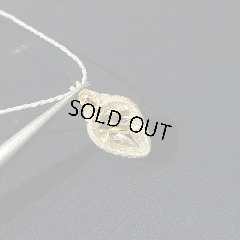 画像2: ☆12/14UP☆:ゴールドルチルクォーツ:ハイクオリティ:先生作品:金と銀の編み込み世界:金の上昇1 (2)