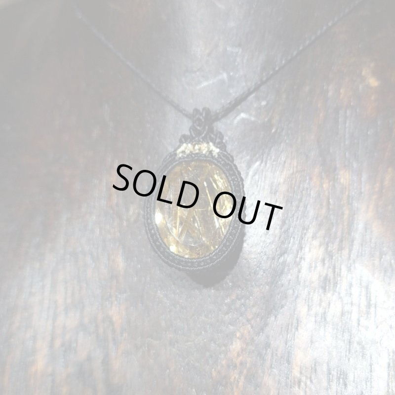 画像4: ☆12/14UP☆：ゴールドルチルクォーツ：ハイクオリティ：先生作品：金の天然の柱が石の中に：金の上昇3 (4)