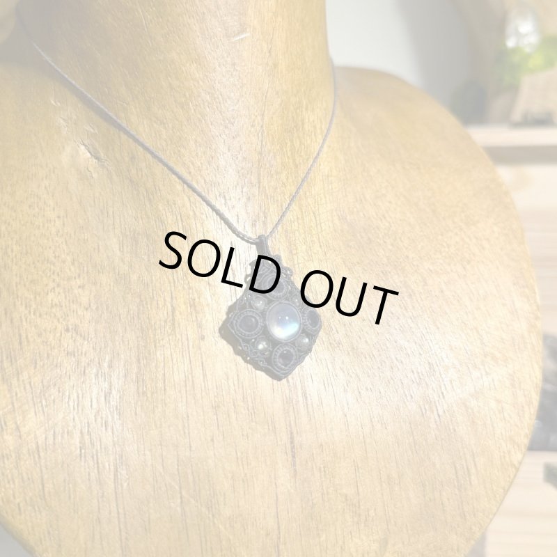 画像7: ☆01/29UP☆月の波動：ロイヤルレインボームーンストーン：先生作品：ブルーフローライト：ラブラドライト：ラニアケア超銀河団 (7)