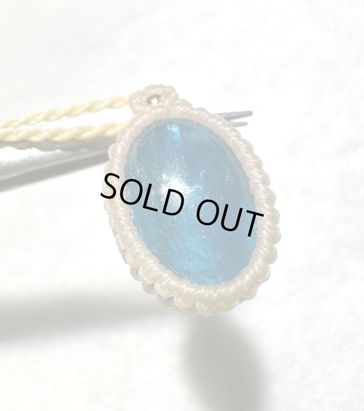 画像3: ☆02/21UP☆アパタイト:銀色のシラー:マクラメジュエリー:オリエントシーナリー (3)