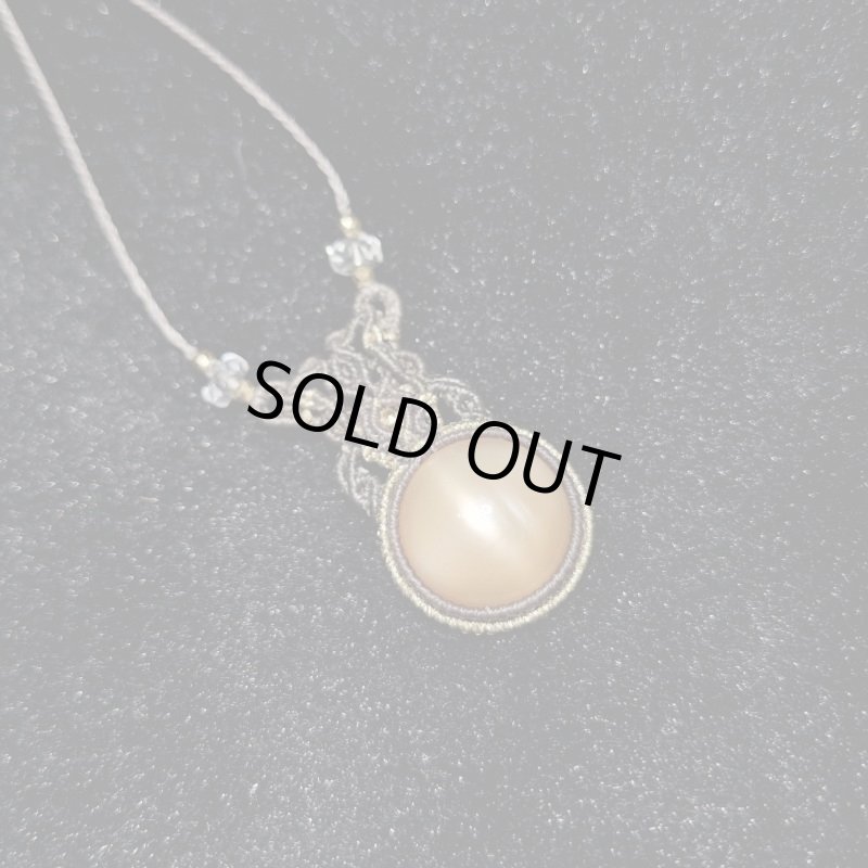 画像4: ☆06/11UP☆月のかけらオレンジムーンストーン。天然の美しいオレンジ色:先生作品:まるで満月ですね:満月17th (4)