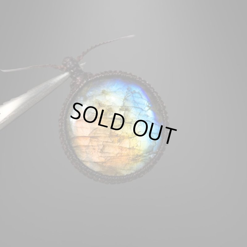 画像2: ☆07/18UP☆レインボーラブラドライト:青い光を発する美しいハイクオリティ天然ラブラドライト:レインボーガイダンス4 (2)