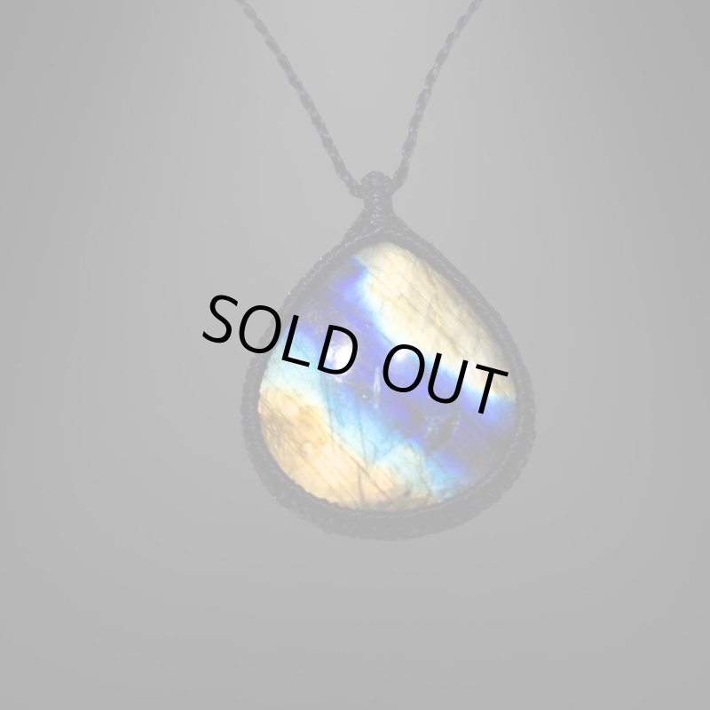 画像1: ☆07/18UP☆レインボーラブラドライト：青い光を発する美しいハイクオリティ天然ラブラドライト：レインボーガイダンス5 (1)