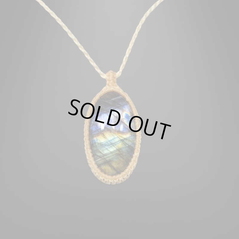 画像1: ☆07/18UP☆レインボーラブラドライト：青い光を発する美しいハイクオリティ天然ラブラドライト：レインボーガイダンス9 (1)